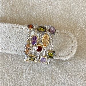 Multi Gemstone Ring